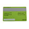 PVC RFID senza contatto Smart Card  della plastica 13.56MHz ultraleggero con il numero di DOD